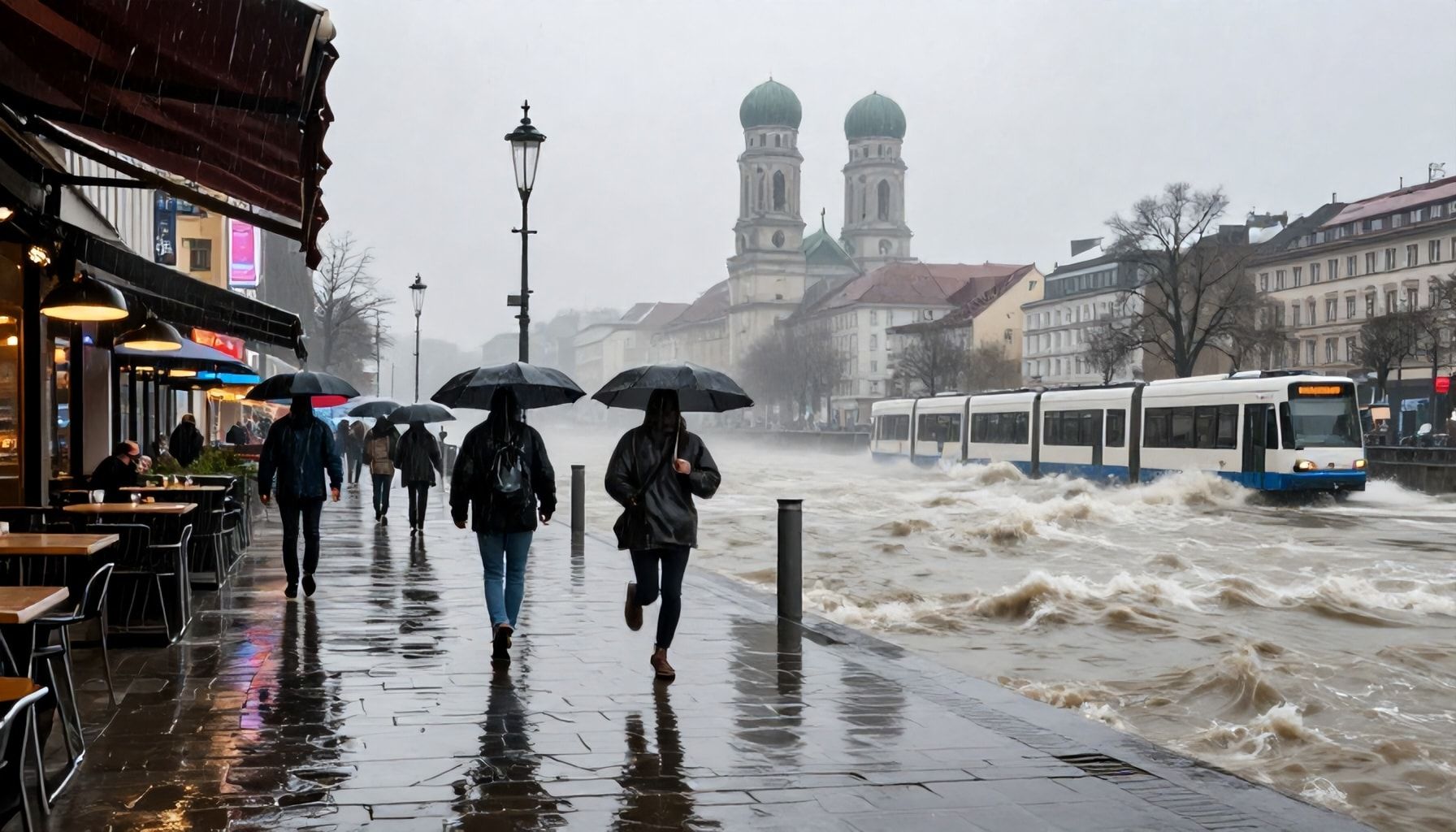 Wo es am Samstag besonders nass wird