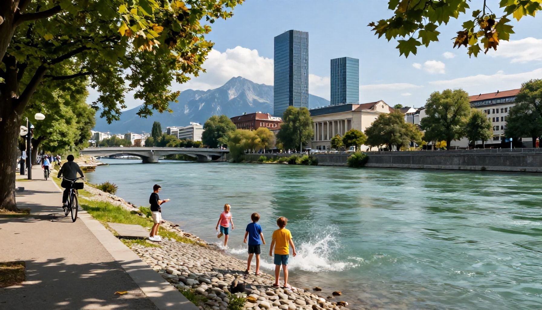 Wo Natur und Stadt aufeinandertreffen