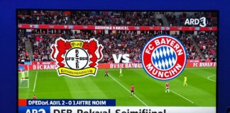 DFB-Pokal-Halbfinale: Leverkusens Bayern-Duell live am 2. April bei ARD und Sky