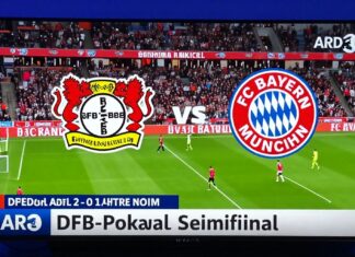 DFB-Pokal-Halbfinale: Leverkusens Bayern-Duell live am 2. April bei ARD und Sky