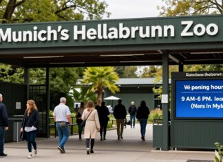 Hellabrunn Zoo München ändert ab Mai die Öffnungszeiten auf 9 bis 18 Uhr