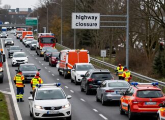 Massencrash auf A9: München-Ring für Stunden komplett gesperrt