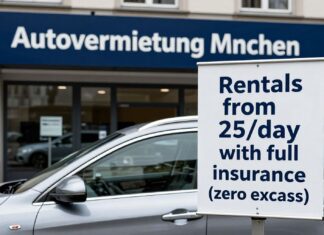Mietwagen in München: Ab 25 Euro pro Tag mit Vollkasko ohne Selbstbeteiligung