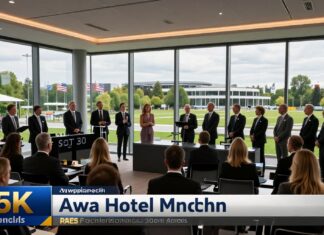 Awa Hotel München eröffnet 150 Zimmer mit Blick auf den Olympiapark