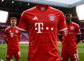 Bayern Münchens neues Trikot für 2025/26 mit retro-rotem Design enthüllt