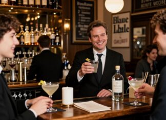 Münchens älteste Cocktailbar Blaue Libelle feiert 50 Jahre mit exklusivem Gin-Menü