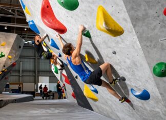 Neuer 1.200 m² Boulderbereich in Elements München eröffnet