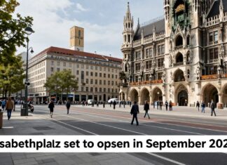 Neue Fußgängerzone an der Elisabethplatz-München ab September 2024 geplant