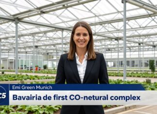Emi Green München plant 2025 ersten CO₂-neutralen Gewächshauskomplex in Bayern