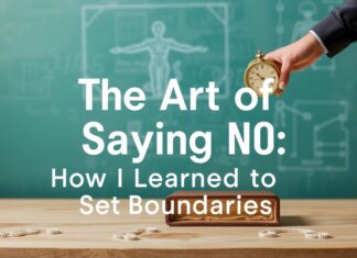 Die Kunst, Nein zu sagen: Wie ich gelernt habe, Grenzen zu setzen The Art of Saying No: How I Learned to Set Boundaries