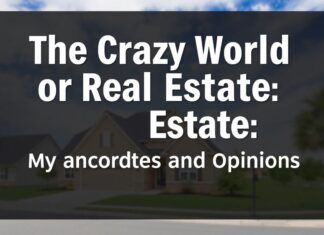 Die verrückte Welt der Immobilien: Meine Anekdoten und Meinungen The Crazy World of Real Estate: My Anecdotes and Opinions