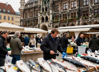 Münchens Fischmarkt zieht nach 110 Jahren an neuen Standort um