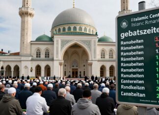 Gebetszeiten im Islamischen Zentrum München: Aktuelle Uhrzeiten für Ramadan 2024