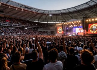 Guns N’ Roses rocken am 22. Juni die Allianz Arena München mit 70.000 Fans