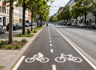 Neue Radwege an der Hansastraße: München investiert 3,2 Millionen Euro bis 2025