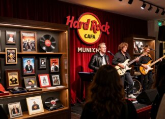 Hard Rock Cafe München feiert 25 Jahre mit exklusivem Memorabilia und Live-Musik