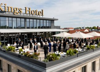 Erstes Kings Hotel in München eröffnet mit 217 Zimmern und Dachterrasse