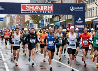Über 20.000 Läufer starten beim 38. München-Marathon trotz Regen und Kälte