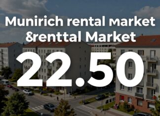 Mietwohnungen in München: Durchschnittspreis steigt auf 22,50 € pro Quadratmeter