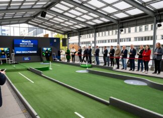 Münchens erste überdachte 18-Loch-Minigolfanlage eröffnet im Herzen der Stadt