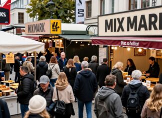 Münchens neuer Mix Markt in Neuhausen eröffnet mit 50 internationalen Ständen