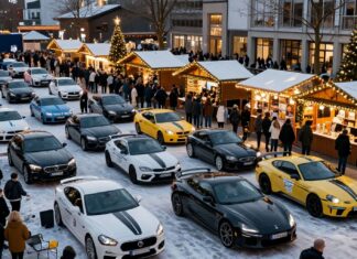 Motorworld München verwandelt sich mit 120 Ständen in winterliches Autoparadies