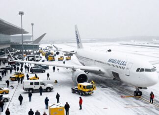 Flugausfälle und 300 Verspätungen: Münchner Flughafen kämpft mit Winterchaos nach Schneefall