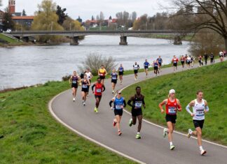 Münchner Halbmarathon 2025 startet mit neuer Rekordstrecke durch die Isarauen