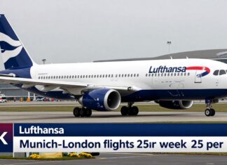 Lufthansa und British Airways erhöhen München-London-Flüge auf 25 pro Woche ab November