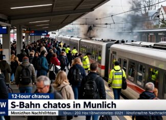 S-Bahn-Chaos in München: 12-Stunden-Störung nach Oberleitungsbrand löst Verkehrskollaps aus
