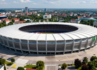 Münchens Olympiastadion feiert 50 Jahre Architektur-Ikone mit neuen Sanierungsplänen