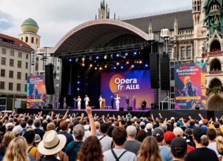 Münchens Opernrevolution: 2025 mit 50 kostenlosen Vorstellungen auf öffentlichen Plätzen