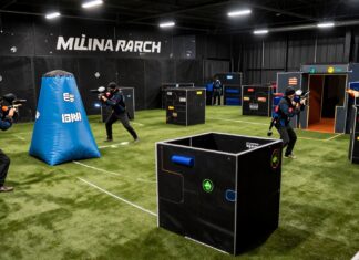 Münchens größte Paintball-Arena eröffnet mit 12 neuen Parcours und Laser-Tag-Zone