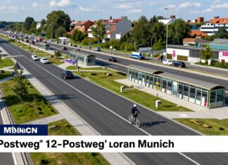 Postweg in München: 12-Monats-Projekt startet mit neuen Radschnellwegen und Logistik-Hubs