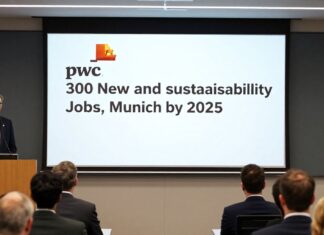 PwC München plant 300 neue Jobs im Bereich KI und Nachhaltigkeit bis 2025