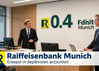 Raiffeisenbank München erhöht Zinsen auf Festgeldkonten um 0,4 Prozentpunkte