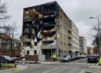 Rote Sonne München: 12-Familien-Haus nach Brand seit Tagen unbewohnbar