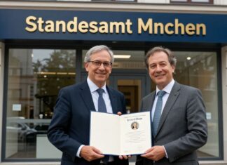 Standesamt München führt ab 2025 digitale Trauungsurkunde mit Blockchain-Technologie ein