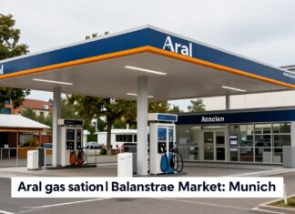 Neue Aral-Tankstelle am Balanstraße-Markt in München eröffnet – 24/7-Betrieb geplant