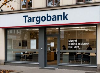 Targobank schließt 3 Filialen in München bis Ende 2024