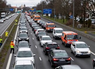 Stauchaos auf A9: 12 Kilometer Stau nach Unfall bei München-Nord