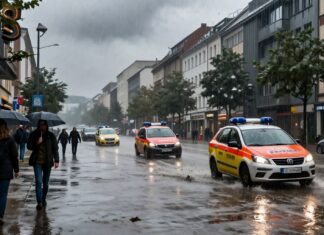 Starker Unwetteralarm: München erwartet heute bis zu 40 Liter Regen pro Quadratmeter