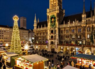 Münchens Christkindlmarkt 2024: 220 Stände und neues Lichterkonzept am Marienplatz