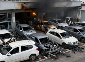 Nach Brand in Münchner Kfz-Werkstatt: 12 Fahrzeuge zerstört und 50.000 Euro Schaden