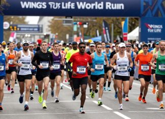 Über 12.000 Läufer beim Wings for Life World Run in München gestartet