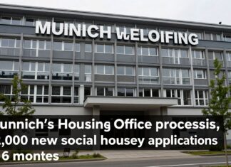 Münchens Wohnungsamt verzeichnet 12.000 neue Sozialwohnungsanträge in sechs Monaten