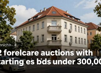 Immobilien-Schäppchen: 12 Münchner Zwangsversteigerungen mit Startpreisen unter 300.000 Euro