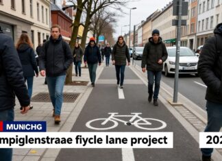 Neuer Streit um Fahrradstraßen-Projekt in der Amalienstraße ab 2025