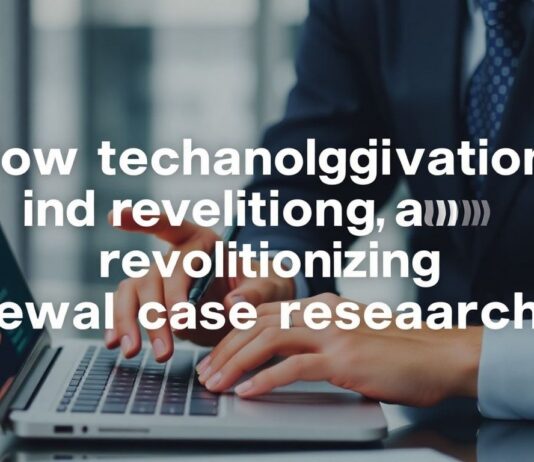 Wie technologische Innovationen die Recherche in Rechtsfällen revolutionieren How technological innovations are revolutionizing legal case research