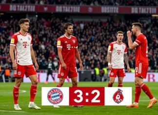 Bundesliga-Kracher endet 3:2 – München knickt Köln in letzter Minute